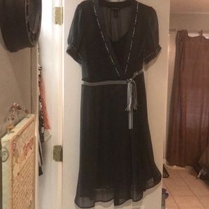 Super flattering Lane Bryant dress